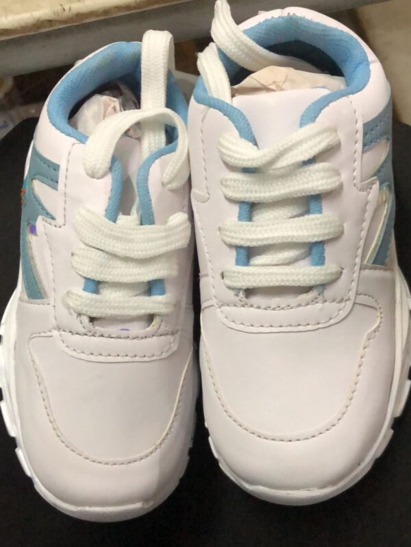 White Color Shoes For Kids Size 7