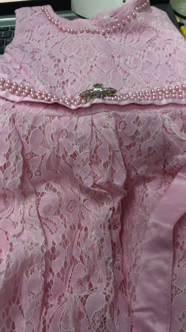 Pink Color Frock For Girls Size 6 Years