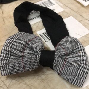 Black Color Printed Hair Band