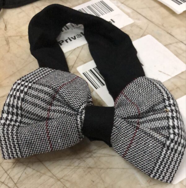 Black Color Printed Hair Band