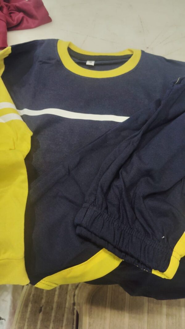 Dress For Kids Boys Color Navy Blue And Yellow Size 8
