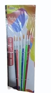 Pexon High Quality Round Paint Brush 6 Pcs