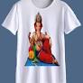 T Shirt For Boys Color White Size 6 To 7 Yrs