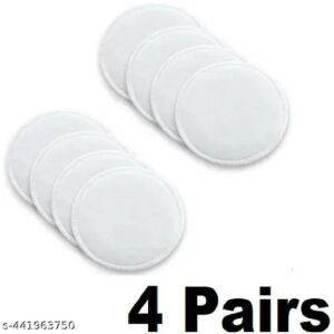 Washable Nursing Pads Reusable Washable Maternity Nursing Breast Pad Feeding 4 Pair