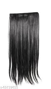 Artificial Hair Extensions For Women Color Black