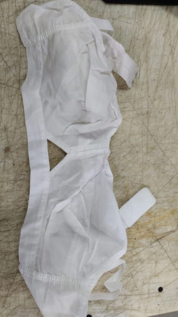 Women Cotton Bra Color White Size 40 Pack Of 2
