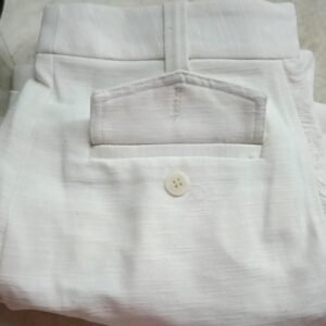 Women White Track Pant Size Xl