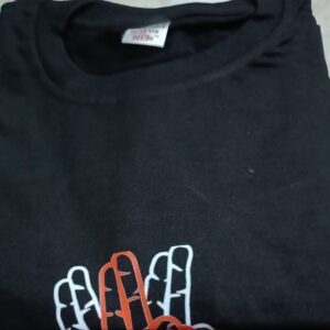 Kids Girl T Shirt Color Black Size 12 Year
