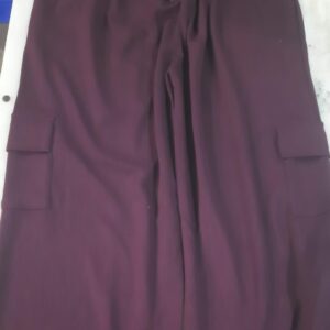 Cargo Pants For Women Color Purple Size M