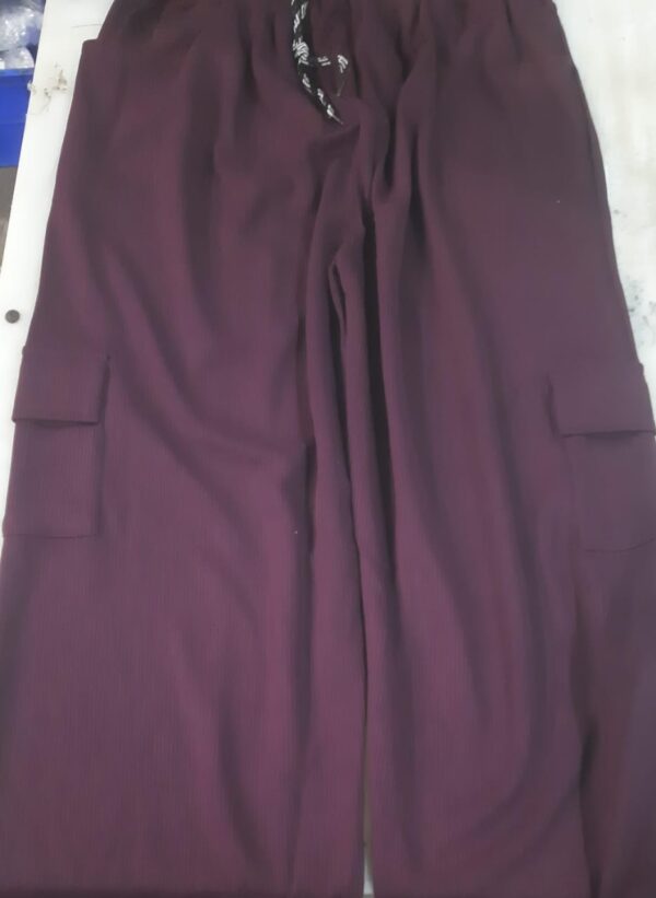 Cargo Pants For Women Color Purple Size M