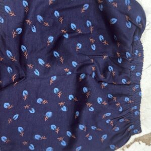 Kids Regular Short Pants For Girls Navy Blue Color Size 2 Years Kids