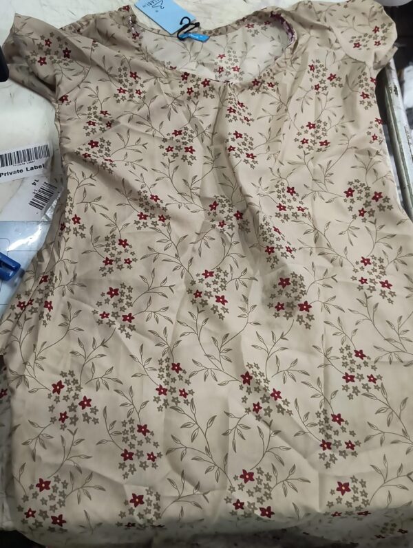 Basabi Kurti For Women Colour Cream Size Xl
