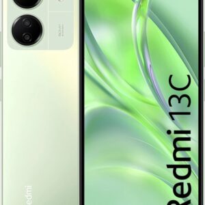 REDMI 13C Starshine Green 128 GB 4 GB RAM With Box And accessories IMEI No 8607990672774676
