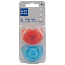 Mee Mee Baby Pacifier Ultra Light Soft Silicone Nipple