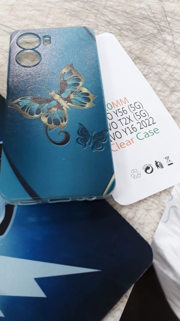 Case Club Back Cover Green Color For Vivo Y56 5G Vivo Y16