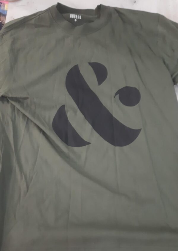 T Shirt For Men Color Olive Green Size S