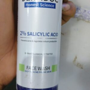 DermDoc 2 Salicylic Acid Skin Purifier for Acne Prone Skin Face Wash 120 ml
