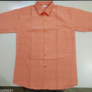 Privale Lable Mens Cotton Half Shirts Size L COLOUR ORANGE SIZE L