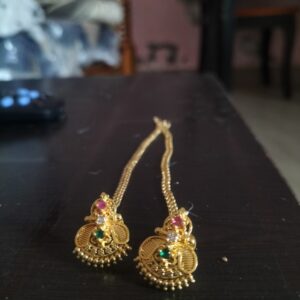 Private Lable women Premium quality impon panchaloga earrings mattal