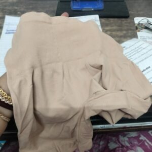 Private Lable Womens Cotton Nylon Seamless Wired Tummy Control High Waist and Thigh Ladies Shaper Briefs Shapewear beige colour size S