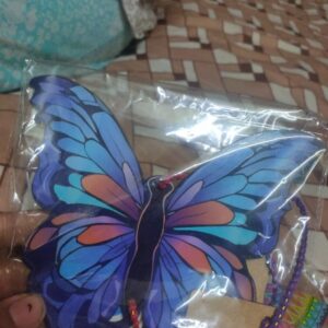 Private Lable New Trending Evil Eye Tow Butterfly multicolour