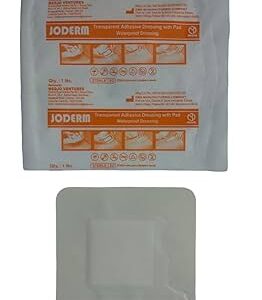 JOMED Waterproof Transparent Film Dressings with pad 5 pcs