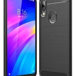 Private Lable Redmi 7 Y3 mobile back case cover black
