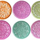 Private Lable Draw Rangoli Making Kit 12 pcs