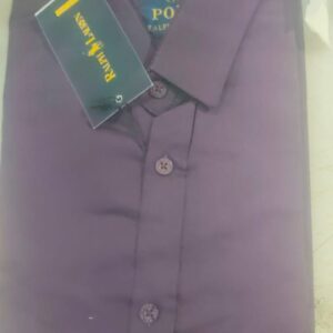 U S Polo Assn Men purple Cotton Classic Everyday Shirt Size M