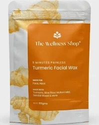 The Wellness Shop Turmeric Facial Wax Powder 100 GM