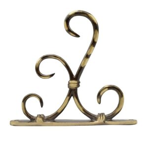 Private Lable Puja N pujari Metal Wall Hook Hanging Plant Bracket Decorative Straight Plant Hanger for Pots Bird Feeders Planters Lanterns pack of 1