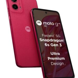 Motorola g45 5G Viva Magenta 128 GB 8 GB RAM ONLY PHONE WITHOUT CHARGERIMEI 1 353418208606928 IMEI 2 353418208606928