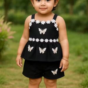 Private Label Kids Girls Black Colour Dress 20 Size
