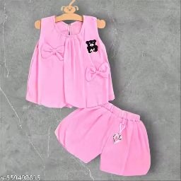 Private Label Girls Top Ans Bottom Set Pink 20 Size
