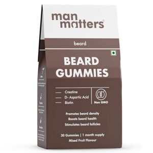 Man Matters Beard Gummies for Men 30 Days Pack 120g