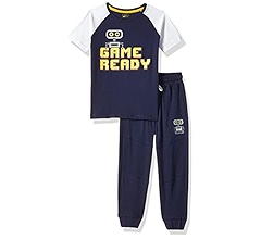 Symbol Cotton T Shirt And Pyjama Set Blue Colour 5 To 6 Years