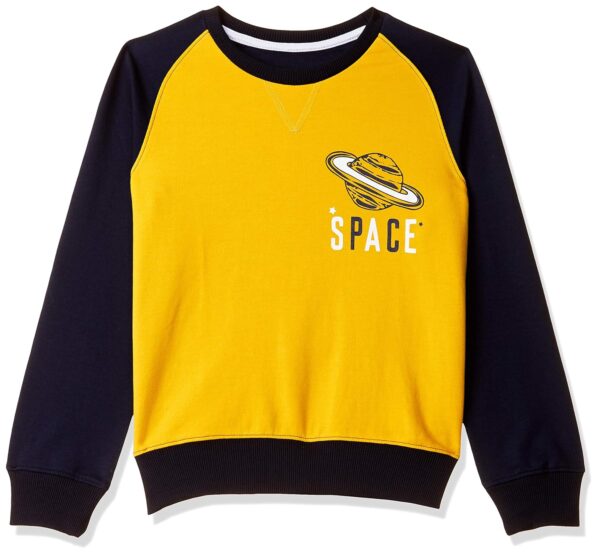 Jam And Honey Boys Sweatshirt Yellow Colour 2 To 3 Y