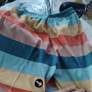 Baby boy kids cotton half pant multi colour 3 to 4 years