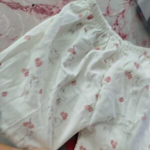 Baby boy kids cotton half pant white colour 3 to 4 years