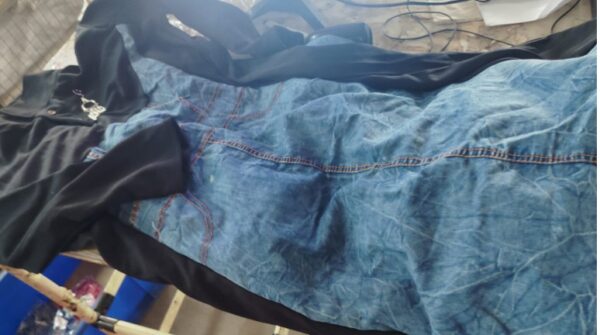 Ladies denim one peace XXL size