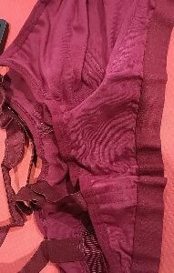 Private Label Womens Non Padded Bra 38 Size wine Colour