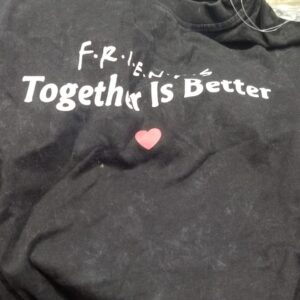 D N M X Black T Shirt For Men S Size