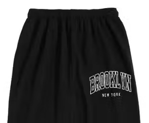 Private Label Black Colour Women ShortsPrint Pants