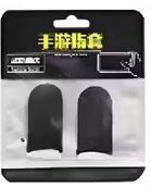 Private Label Finger Sleeves Gloves Black