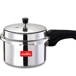 Rasoiya Plus Regular Base Aluminum Pressure Cooker 3 L