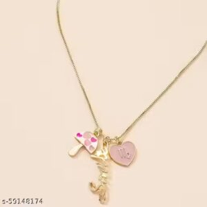 Private Label Women Nack Chain Goldren Colour