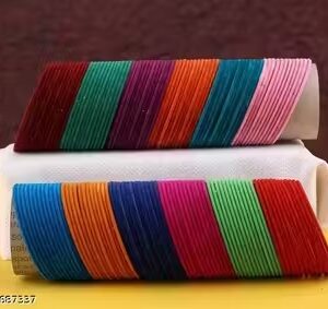 Private Label Women Multi Colour Pack Of 4 Bangels Free Size