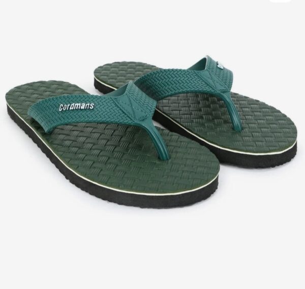 Men Slippers Green 8