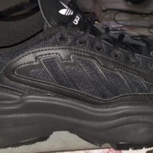 ADIDAS ORIGINALS Womens BLACK OZGAIA W Sneakers UK 5
