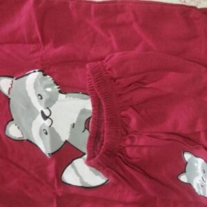 Private Label Little Raccoon Sleeveless Shirt and Shorts For Summer Casual outfit size 22